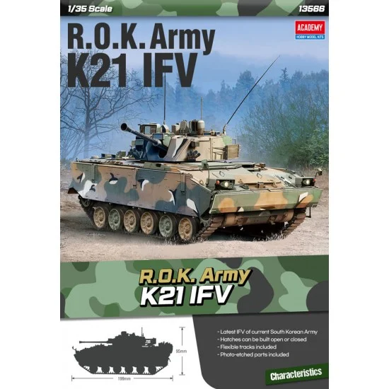 Academy 13566 1/35 R.O.K. Army K21 IFV - Military Vehicles & Tanks