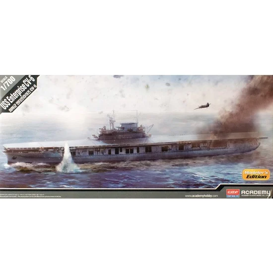 Academy 14224 1/700 USS Aircraft Carrier Enterprise CV-6 "the Big E"