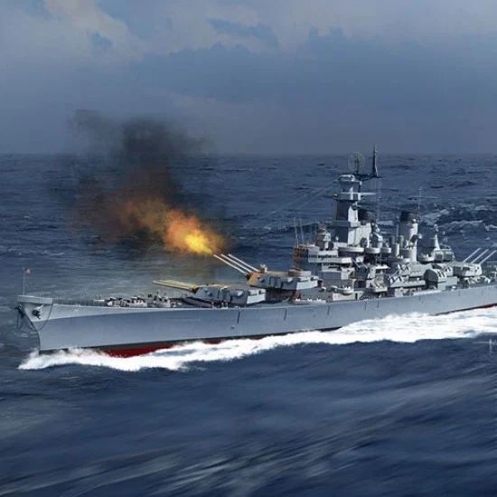 Academy 14401 1/400 USS Missouri (BB-63) Battleship