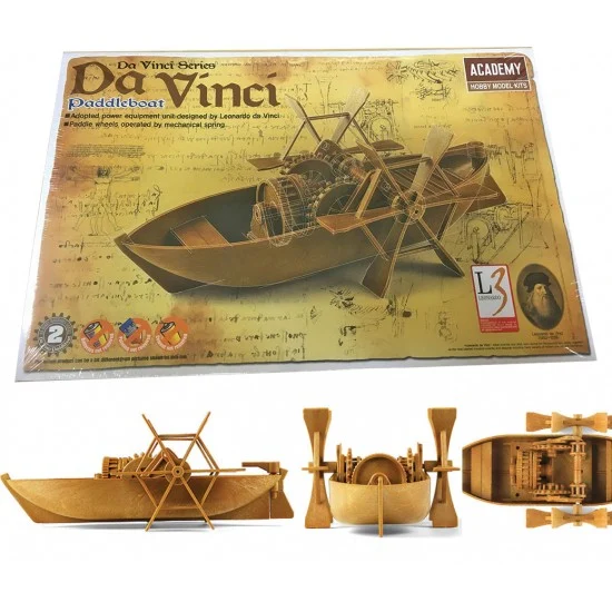 Academy 18130 Leonardo da Vinci Paddle Boat - Sci-fi & Educational Toys