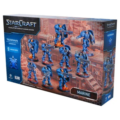[PREORDER] StarCraft The Miniatures Game: Terran - Marine Expansion Set