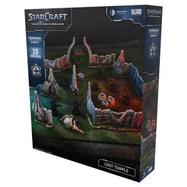 [PREORDER] StarCraft The Miniatures Game: Terrain - Lost Temple Expansion Set