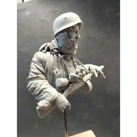 AC Models 10B37 1/10 German Para Bust - Model Figures