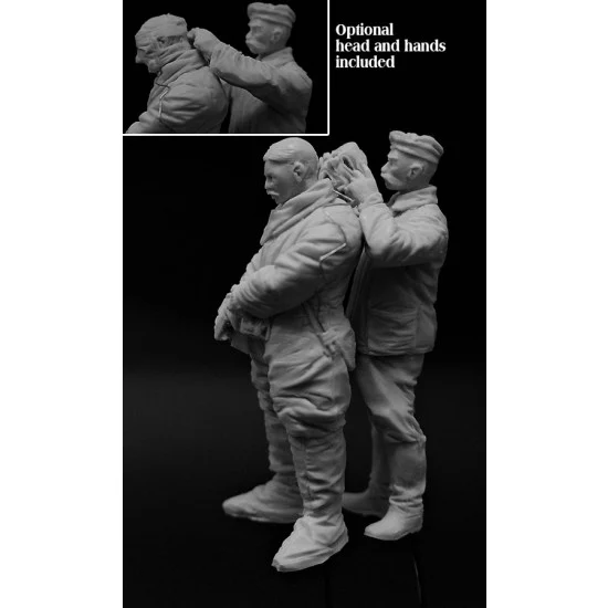 AC Models 32013 1/32 WWI Recce Pilot & Assistant - Adding Heated Flight Mask (2 figures)