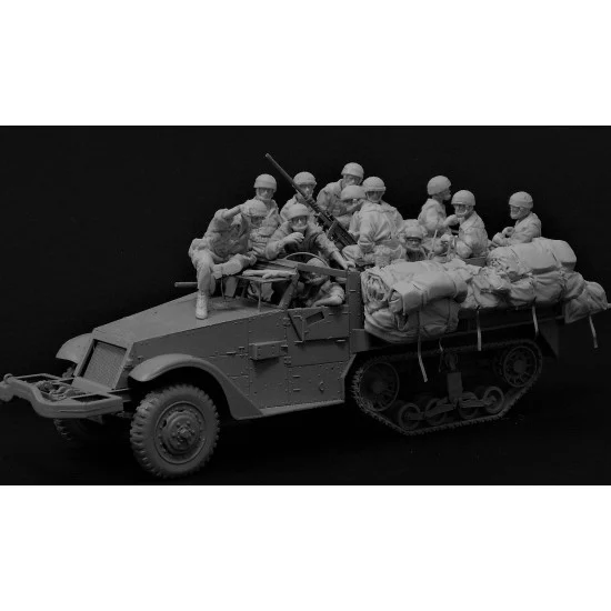 AC Models 35031 1/35 IDF Paratroopers Set with Stowage - Model Figures