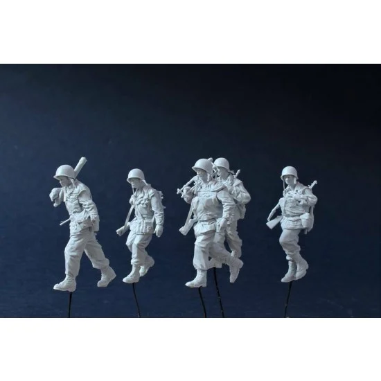 AC Models 35041 1/35 Korea War US Mortar Team 1950 (5 figures) - Model Figures