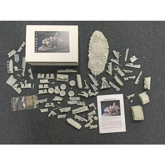AC Models 75027 1/24 SAS Pink Panther Conversion set for Italeri Land Rover kit #6353 - Model Cars