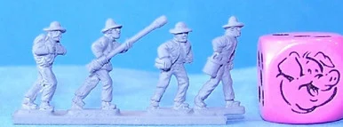 PIG020121 - Gun crew hat walking