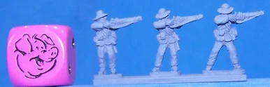 PIG020151 - UNION INFANTRY IN HAT FIRING