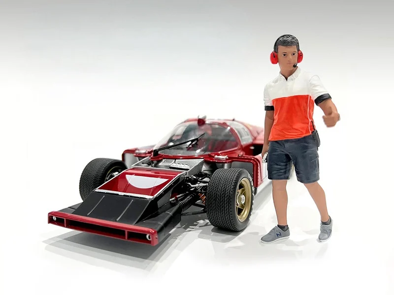 "Race Crew" Figure #2 for 1/24 Scale Models by American Diorama - Figures