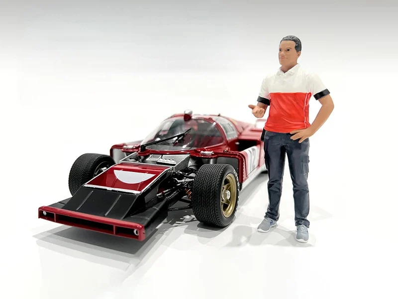 "Race Crew" Figure #4 for 1/24 Scale Models by American Diorama - Figures