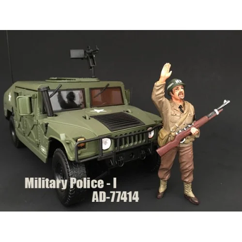 WWII Military Police Figure I For 1:18 Scale Models by American Diorama - Accessories