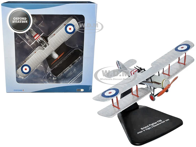 Bristol F2B Fighter Plane "J7624 'A' Flight, 2 Squadron RAF" (1925) "Oxford Aviation" Series 1/72 Diecast Model Airplane by Oxford Diecast - Military Models