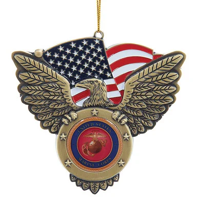 U.S. Marine Corps® Eagle With Seal Ornament MC9211 - Kurt S. Adler
