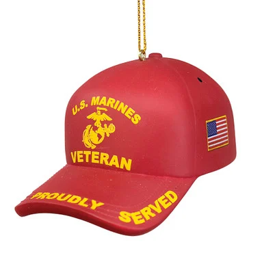 Marine Corps® Veterans Cap Ornament MC2243 - Kurt S. Adler
