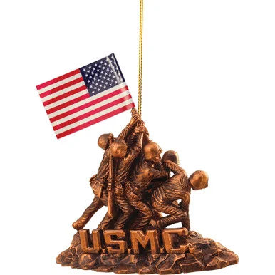 U.S. Marine Corps® Iwo Jima Ornament Kurt Adler (MC2251) - Kurt S. Adler