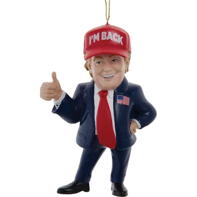 Trump "I'm Back" Ornament Kurt Adler (E1055) - Kurt S. Adler