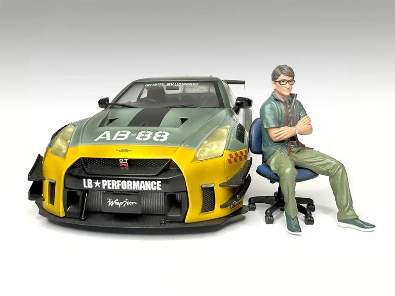 "Top Tuners" Figure #1 "Premium" Series for 1/24 Scale Models by American Diorama - Figures