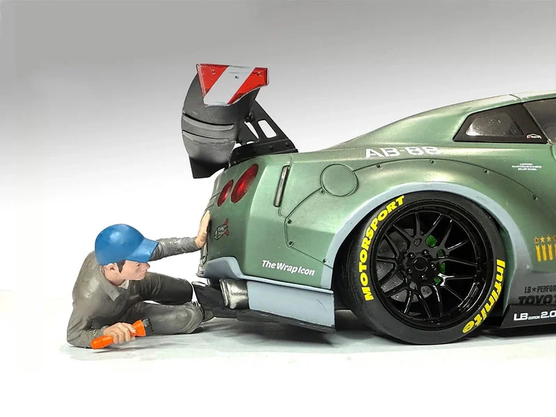 "Top Tuners" Figure #4 "Premium" Series for 1/18 Scale Models by American Diorama - Figures
