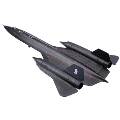 SR-71 BLACKBIRD 1/72 DIE CAST MODEL - AF1-0088E U.S. AIR FORCE