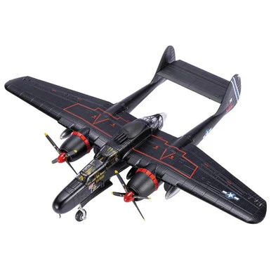 P-61B BLACK WIDOW 1/72 DIE CAST MODEL - AF1-0090F TIMES A WASTIN, 418TH NIGHT FIGHTER SQUADRON