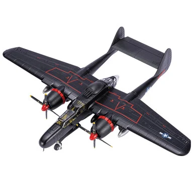 P-61B Black Widow 1/72 Die Cast Model - AF1-0090G "Midnight Belle”, 6th Night Fighter Squadron
