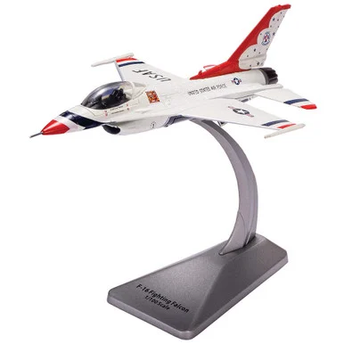 F-16 FIGHTING FALCON 1/100 DIE CAST MODEL - AF1-0142A USAF, THUNDERBIRDS