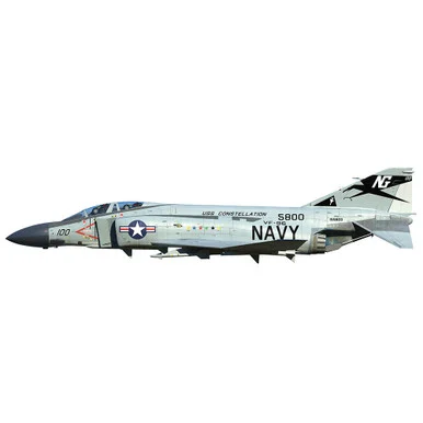 F-4 PHANTOM 1/144 DIE CAST MODEL AIR FORCE 1 (AF1-0148A)