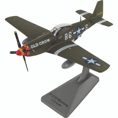 P-51D Mustang 1/72 Die Cast Model - Bud Anderson