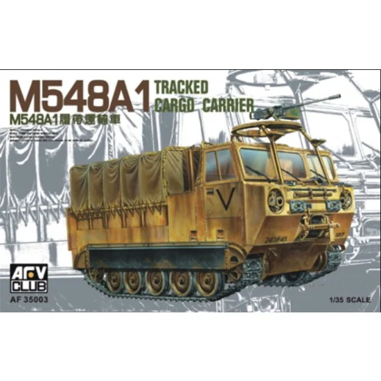 AFV Club AF35003 1/35 M548A1 Tracked Cargo Carrier - Military Vehicles & Tanks