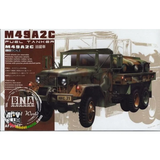AFV Club AF35007 1/35 M49A2C Fuel Tank Truck - Military Vehicles & Tanks