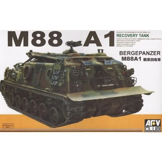AFV Club AF35008 1/35 M88A1 Bergepanzer Recovery Tank - Military Vehicles & Tanks