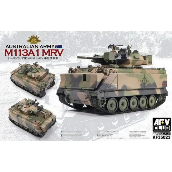 AFV Club AF35023 1/35 Australian Army M113A1 MRV (Medium Reconnaissance Vehicle) - Military Vehicles & Tanks
