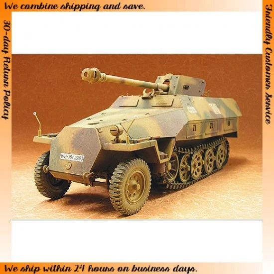 AFV Club AF35083 1/35 German SdKfz.251/22 Ausf.D "Pakwagen" - Military Vehicles & Tanks