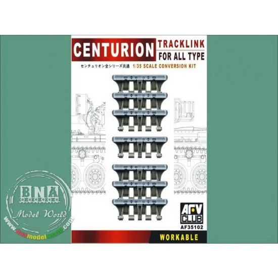 AFV Club AF35102 1/35 Centurion Workable Track Links for all type - Military Vehicles & Tanks