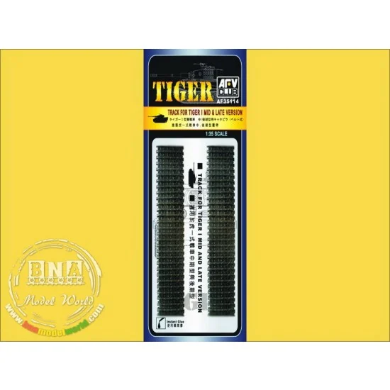 AFV Club AF35114 1/35 Track for German Tiger I Mid/Late Version - Military Vehicles & Tanks
