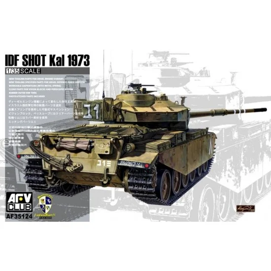 AFV Club AF35124 1/35 Israeli Defence Force/IDF Centurion Shot Kai 1973 - Military Vehicles & Tanks