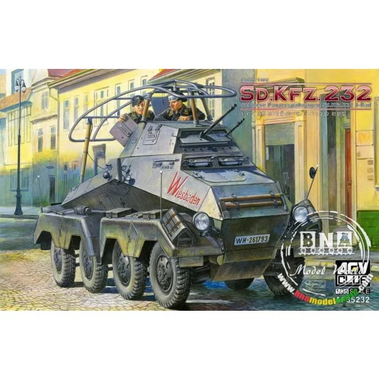 AFV Club AF35232 1/35 Schwere Panzerspahwagen SdKfz.232 8-Rad (Early Type)