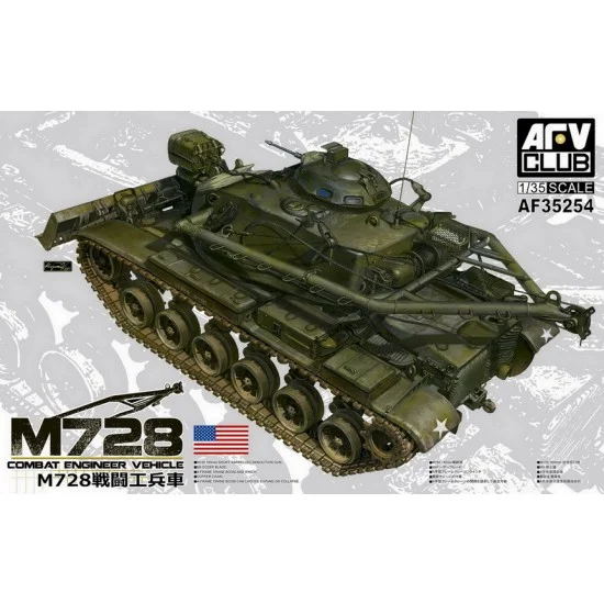 AFV Club AF35254 1/35 Combat Engineer Vehicle M728 - Military Vehicles & Tanks