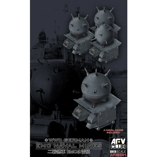 AFV Club AF35261 1/35 Germany EMC Type II Naval Mines - Scenics & Diorama
