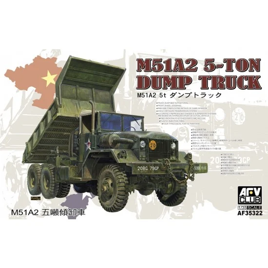 AFV Club AF35322 1/35 M51A2 5-Ton Dump Truck