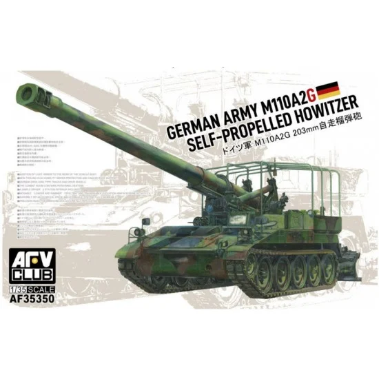 AFV Club AF35350 1/35 German M110 A2G Self-Propelled Howitzer