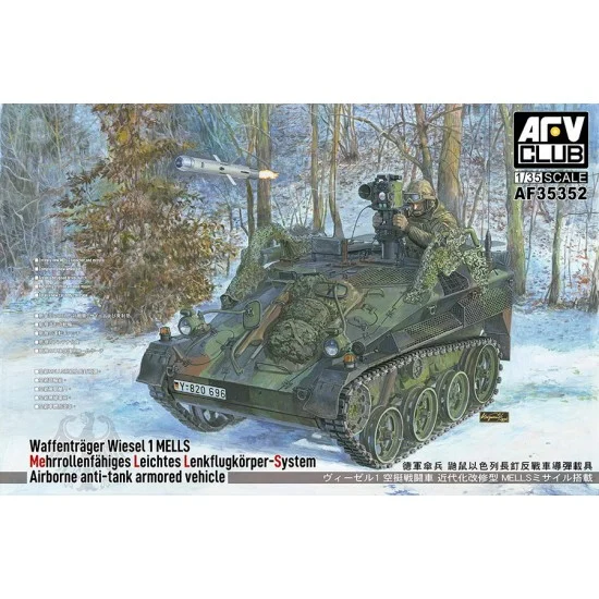 AFV Club AF35352 1/35 Waffentrager Wiesel 1 MELLS - Military Vehicles & Tanks