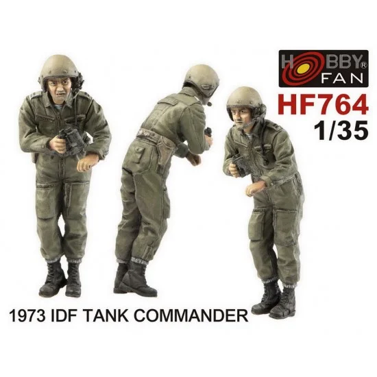 AFV Club HF764 1/35 1973 IDF Tank Commander (1 Figure) - Model Figures