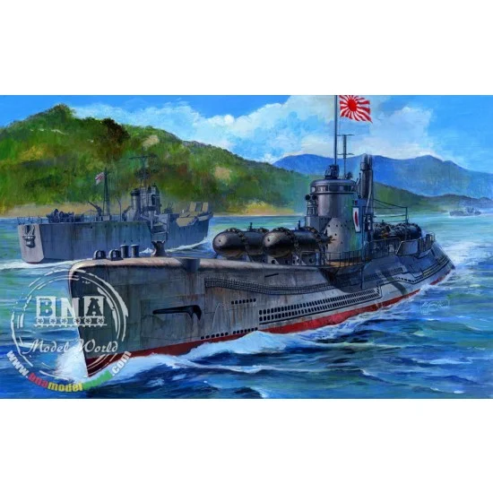 AFV Club SE73508 1/350 Japanese Navy Submarine I-58 Late w/Kaiten