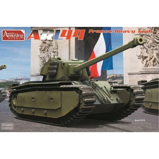 Amusing Hobby 35A025 1/35 WWII French Heavy Tank ARL 44 - Military Vehicles & Tanks