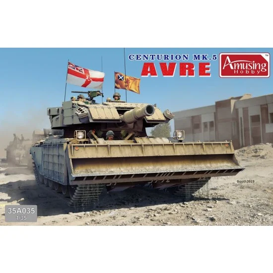 Amusing Hobby 35A035 1/35 Centurion MK.5 AVRE Main Battle Tank - Military Vehicles & Tanks