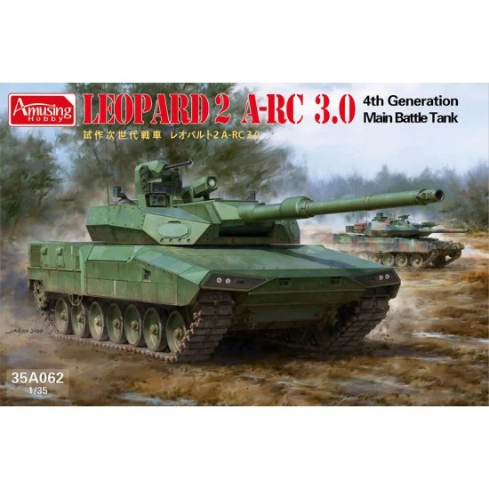 Amusing Hobby 35A062 1/35 Leopard2 A-RC 3.0 4th Generation Main Battle Tank