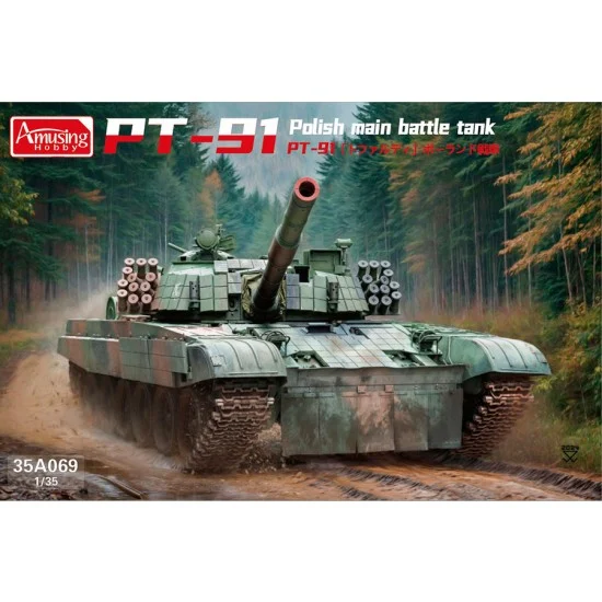 Amusing Hobby 35A069 1/35 Polish PT-91 Main Battle Tank