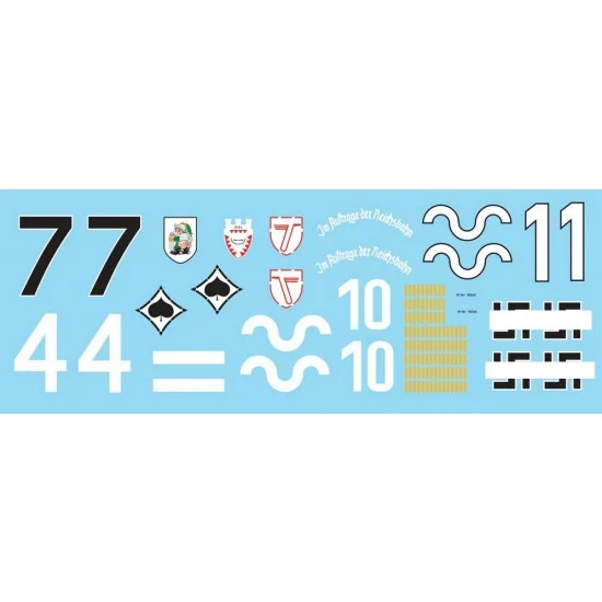 AIMS 32D030 Decals for 1/32 Messerschmitt Bf 109 G-4